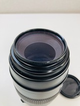 【T11/24・1】カメラレンズ Canon キャノン MACRO LENS EF 100mm 1:2.8 中古品_画像5