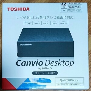 【新品未開封】HD-TDA6U3-B 外付けHDD 6TB