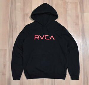 【即決】新品 RVCA ルーカ ロゴ ビッグパーカー M AJ042-012 裏起毛