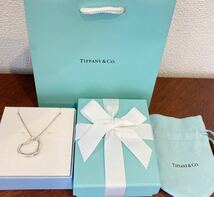 新品 正規品 ティファニー tiffany&co ネックレス オープンハート 2.7cm ラージ シルバー ケース巾着紙袋リボンラッピング付き プレゼント_画像10