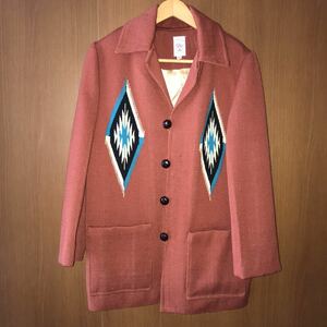 size40 ORTEGA'S вино цвет маленький бобы цвет CHIMAYO JACKET OLTE (Optical Line Transmission Equipment) gachimayo жакет лучший Vintage 