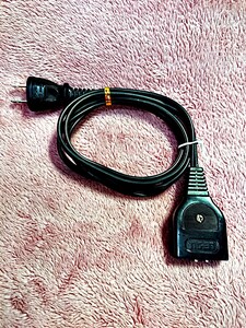 ◆タイガー【電気 ポット 加湿機 用 電源コード】SEIKO SHOJI★1.3m/12A 250V★ブラック★送料無料★◆