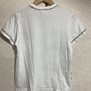 ★【PEANUTS：ピーナッツ】SNOOPY スヌーピー プリント 半袖Tシャツ レディース sizeM/ホワイトの画像4