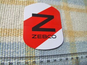 Zebco/ゼブコ/珍しい/ステッカー/シール/C　※ ヤフーショッピングストア/レア物商会・健美堂でも大量出品中！