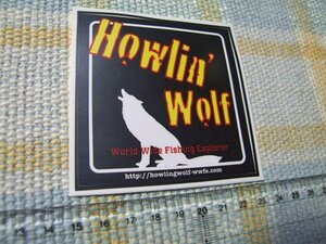 ハウリンウルフ Howlin' Wolf/ステッカー/シール/C　※ ヤフーショッピングストア/レア物商会・健美堂でも大量出品中！