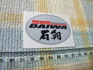 ダイワ/Daiwa/チーム/石鯛/イシダイ/楕円/ステッカー/シール/C ※ ヤフーショッピングストア/レア物商会・健美堂でも大量出品中！