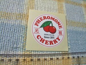 フェロモンチェリー/PHEROMONE CHERRY/ステッカー/シール/A ※ ヤフーショッピングストア/レア物商会・健美堂でも大量出品