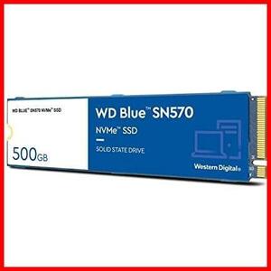 Western Digital ウエスタンデジタル 内蔵SSD 500GB WD Blue SN570 (読取り最大 3,500MB/秒) M.2-2280 NVMe WDS500G3B0C-EC