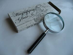 【全国一律送料込】 文房具 虫眼鏡 001 虫メガネ 76mm ルーペ magnifying glass 