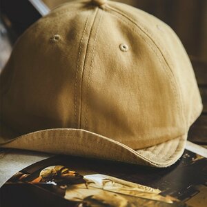 ビンテージ キャップ 帽子 アメカジ 野球帽 デニム ツイル ハット大きいサイズ 深め メンズ レディース カジュアル カーキ