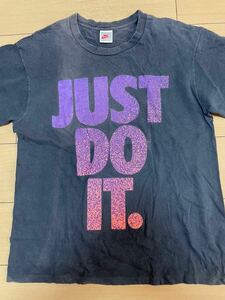 90sUSA製☆ナイキ☆JUST DO IT☆Tシャツ☆グレータグ☆シルバータグ☆グッドプリント☆アメカジ☆ビンテージジョニーデップ☆世田谷ベース