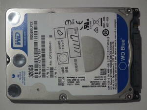 WD Blue WD3200LPCX 320 ГБ 2,5 дюйма HDD SATA ②