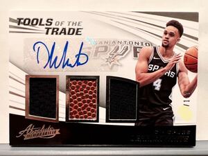 HOT/199 RC Auto Jersey Ball 17-18 Panini Derrick White デリック・ホワイト ルーキー サイン NBA 米代表 バスケ Celtics セルティックス