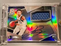 1/1 Jersey No.13/299 直書 Prizm RC Auto Jersey 18 Panini Jalen Brunson ジャレン・ブランソン ルーキー サイン NBA マブス Mavs バスケ_画像1