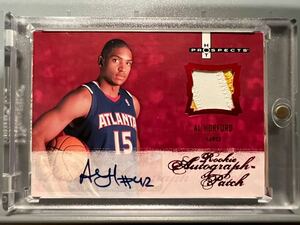 赤/25枚 RPA Patch Auto 07 Fleer Al Horford アル・ホーフォード NBA ルーキー サイン パッチ ユニフォーム Panini セルディクス Celtics