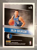 SSP Foiled RC Auto 18-19 Panini Jalen Brunson ジャレン・ブランソン 直筆 ルーキー サイン ユニフォーム NBA マブス Mavs バスケ 大活躍_画像2