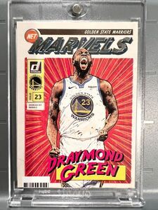 人気シリーズ Marvels 19 Panini Donruss Draymond Green ドレイモンド・グリーン NBA Warriors ウォリアーズ バスケ All-star インサート