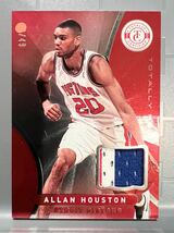 超絶レア/49枚 Patch 12 Panini Allan Houston アラン・ヒューストン パッチ NBA Knicks Pistons ニックス バスケ ユニフォーム All-star_画像1