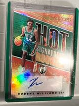 HOT RC Auto 18 Panini Robert Williams ロバート・ウィリアムズ NBA 直筆 ルーキー サイン バスケ Celtics セルティックス The Time Lord_画像1