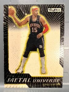 激レア 08-09 NBA Skybox Metal Universe Vince Carter ヴィンス・カーター NBA インサート Nets ネッツ ユニフォーム Panini バスケ HOF