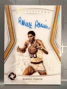 最高級直書/79 HOF Auto 18 Panini Opulence Robert Parish ロバート・パリッシュ NBA サイン Celtics セルティックス 4回優勝 9T All-star