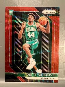 Red Wave Prizm RC 18 Panini Robert Williams ロバート ウィリアムス ルーキー カード NBA Celtics セルティックス プリズム バスケ