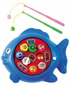 子供 誕生日プレゼント 男の子 女の子 ミニミニさかなつりゲーム ゼンマイ式のちっちゃな魚釣り おもちゃ・知育玩具