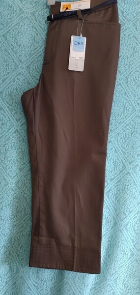 新品レディースウエスト61 サイズPIECE PACE DRY クロップドパンツ 夏物
