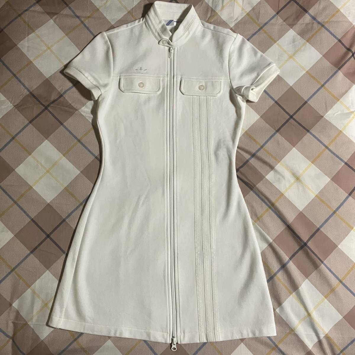 日本新作 新品同様 ハロッズ 厚手ツイード セットアップ ラベンダー色