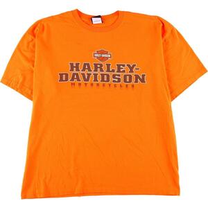 古着 ハーレーダビッドソン Harley-Davidson モーターサイクル バイクTシャツ メンズXL /eaa253981