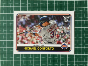 ★TOPPS MLB 2020 BIG LEAGUE #100 MICHAEL CONFORTO［NEW YORK METS］ベースカード 20★