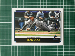 ★TOPPS MLB 2020 BIG LEAGUE #169 ISAN DIAZ［MIAMI MARLINS］ベースカード ルーキー RC 20★