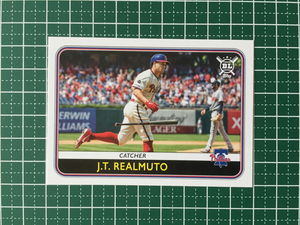 ★TOPPS MLB 2020 BIG LEAGUE #52 J.T. REALMUTO［PHILADELPHIA PHILLIES］ベースカード 20★