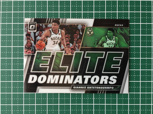 ★PANINI 2019-20 NBA DONRUSS OPTIC #17 GIANNIS ANTETOKOUNMPO［MILWAUKEE BUCKS］インサートカード「ELITE DOMINATORS」★