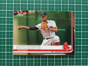 ★TOPPS MLB 2019 TOPPS CHROME #96 XANDER BOGAERTS［BOSTON RED SOX］ベースカード 19★