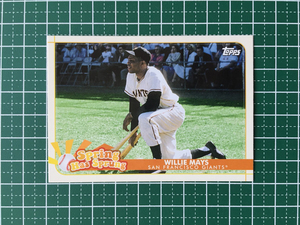 ★TOPPS MLB 2020 OPENING DAY #SHS-5 WILLIE MAYS［SAN FRANCISCO GIANTS］インサートカード「SPRING HAS SPRUNG」★