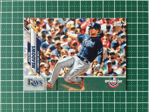 ★TOPPS MLB 2020 OPENING DAY #175 AUSTIN MEADOWS［TAMPA BAY RAYS］ベースカード 20★