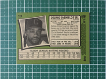 ★TOPPS MLB 2020 HERITAGE HIGH NUMBER #524 DELINO DESHIELDS JR.［CLEVELAND INDIANS］ベースカード 20★_画像2