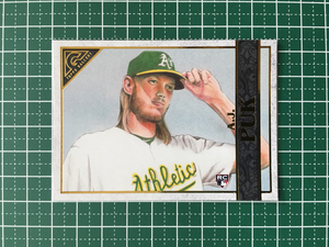 ★TOPPS MLB 2020 GALLERY BASEBALL #61 A.J. PUK［OAKLAND ATHLETICS］ベースカード ルーキー RC 20★