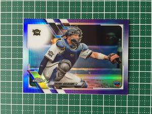 ★TOPPS CHROME 2021 NPB プロ野球 #61 中川拓真［オリックス・バファローズ］PURPLE パラレル版 299枚限定 ルーキー「RC」★