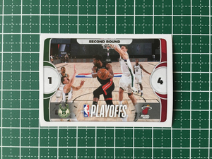 ★PANINI 2020-21 NBA STICKER & CARD COLLECTION #57 MILWAUKEE BUCKS vs MIAMI HEAT［2020 NBA PLAYOFFS］★