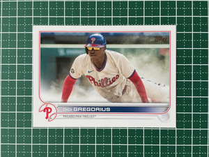 ★TOPPS MLB 2022 SERIES 1 #44 DIDI GREGORIUS［PHILADELPHIA PHILLIES］ベースカード「BASE」★