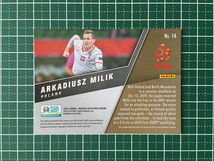 ★PANINI MOSAIC UEFA EURO 2020 #14 ARKADIUSZ MILIK［POLAND］インサートカード「MONTAGE」サッカー★_画像2