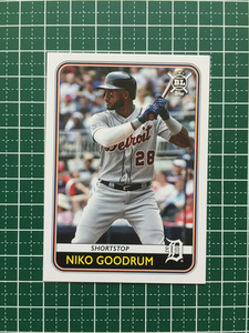 ★TOPPS MLB 2020 BIG LEAGUE #18 NIKO GOODRUM［DETROIT TIGERS］ベースカード 20★