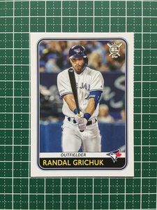 ★TOPPS MLB 2020 BIG LEAGUE #185 RANDAL GRICHUK［TORONTO BLUE JAYS］ベースカード 20★