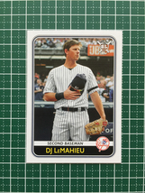 ★TOPPS MLB 2020 BIG LEAGUE #10 DJ LEMAHIEU［NEW YORK YANKEES］ベースカード 20★_画像1
