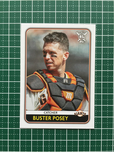 ★TOPPS MLB 2020 BIG LEAGUE #112 BUSTER POSEY［SAN FRANCISCO GIANTS］ベースカード 20★