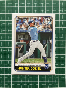 ★TOPPS MLB 2020 BIG LEAGUE #96 HUNTER DOZIER［KANSAS CITY ROYALS］ベースカード 20★