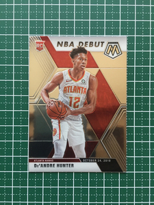 ★PANINI 2019-20 NBA MOSAIC #266 De'ANDRE HUNTER［ATLANTA HAWKS］ベースカード NBA DEBUT ルーキー RC 2020★