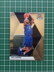 ★PANINI 2019-20 NBA MOSAIC #151 WILL BARTON［DENVER NUGGETS］ベースカード 2020★